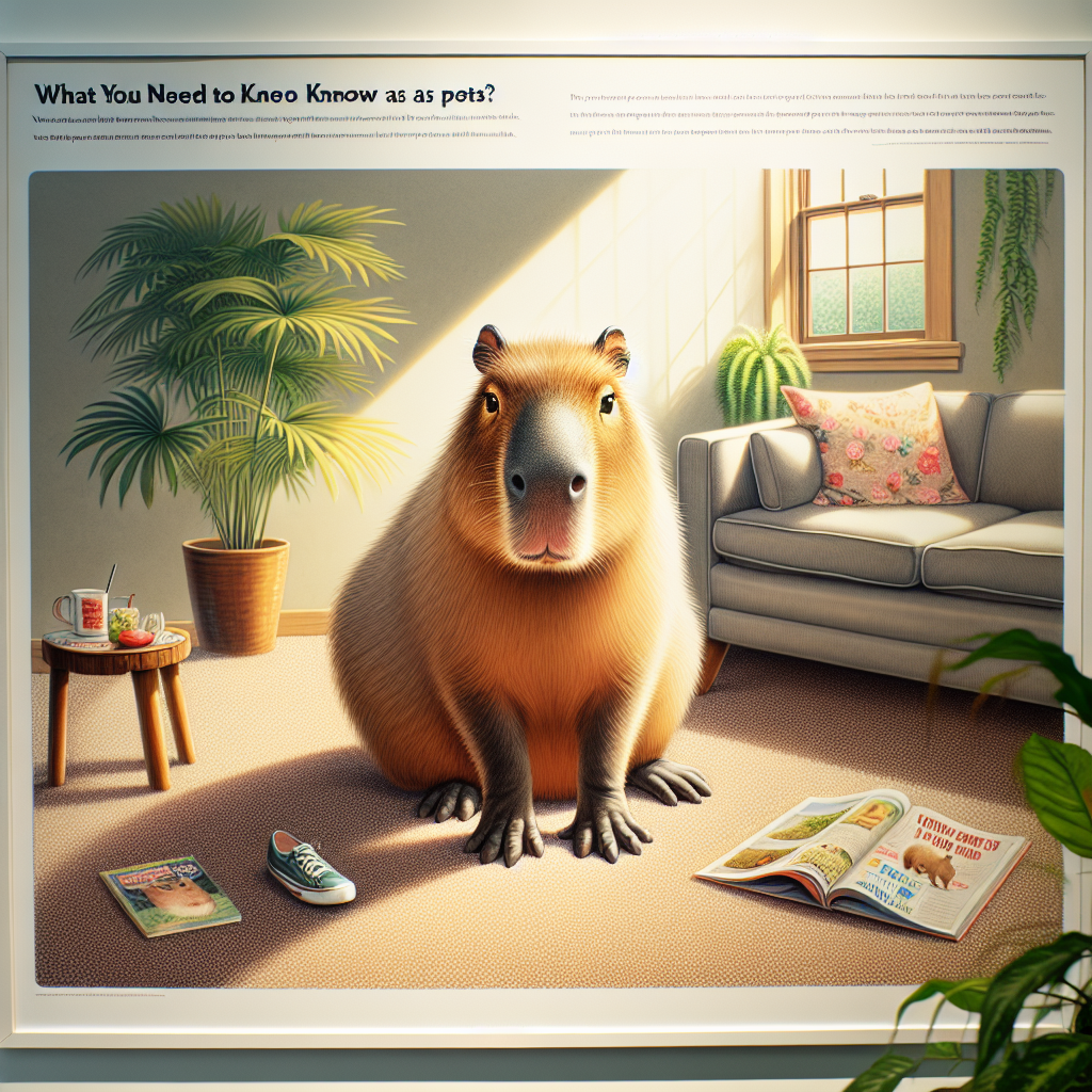 Are Capybaras Good Pets? What You Need to Know