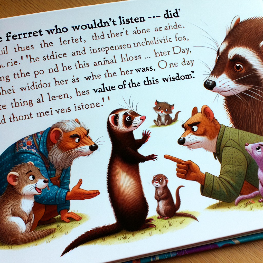 The Ferret Who Wouldn't Listen — Until He Did