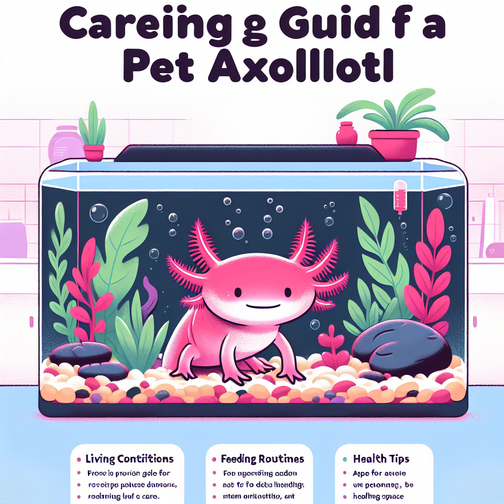 The Ultimate Guide to Caring for a Pet Axolotl